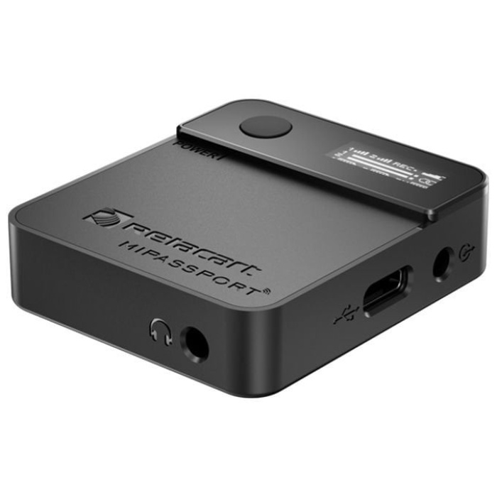 Relacart 12 0004 Mi1 Pro İOS Uyumlu Wireless/Kablosuz Mikrofon Sistemi | Tek Kanal Profesyonel Kamera Üstü Alıcı